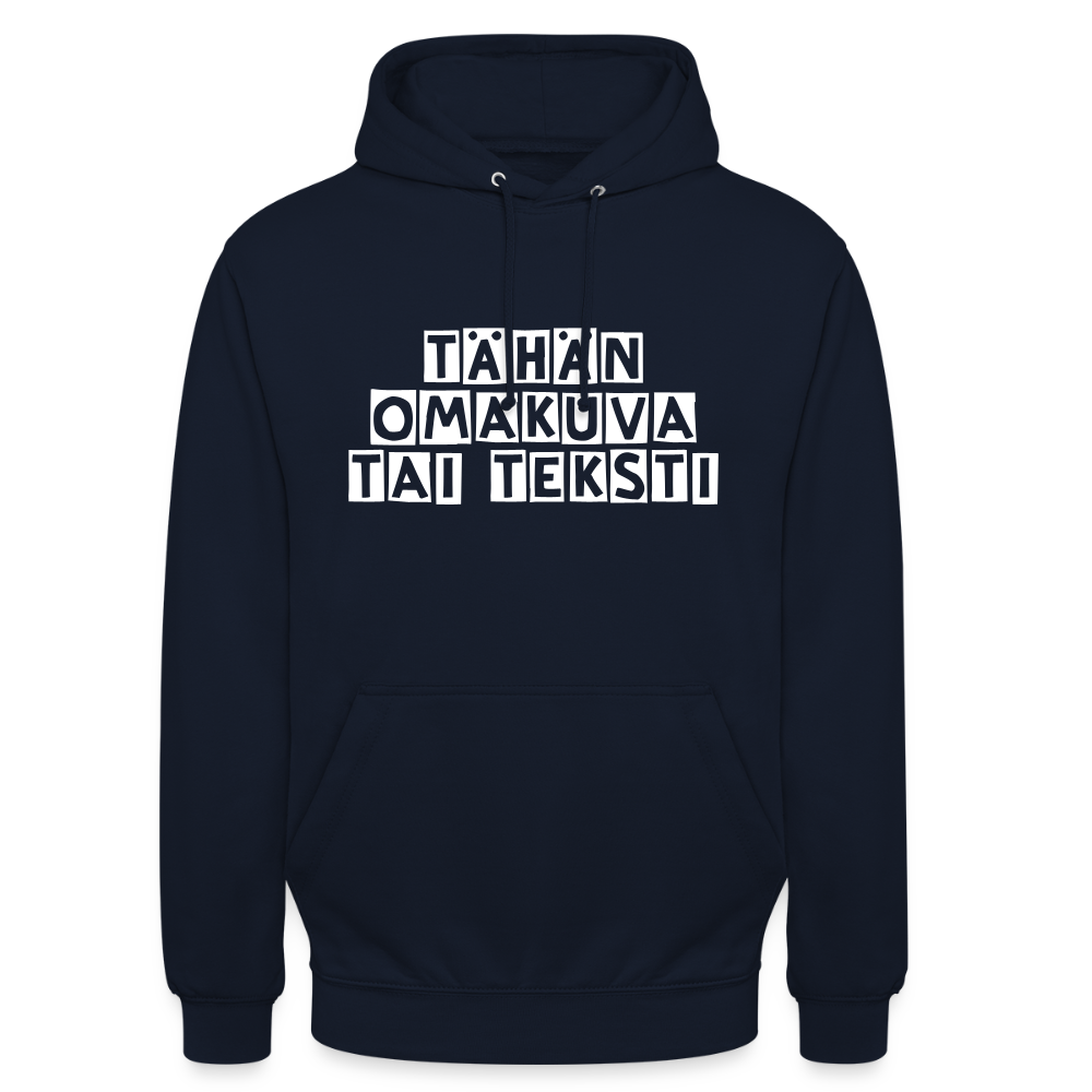 Huppari ”unisex” omalla kuvalla - laivasto