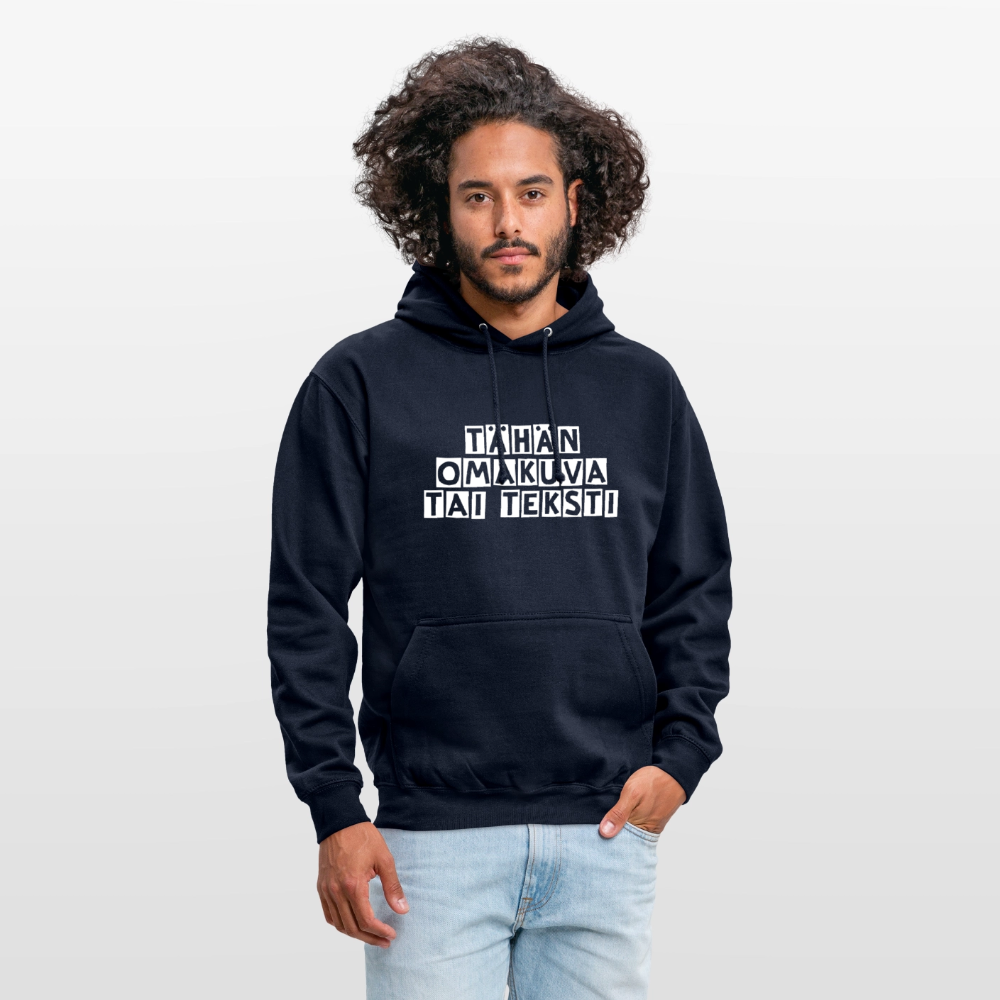 Huppari ”unisex” omalla kuvalla - laivasto