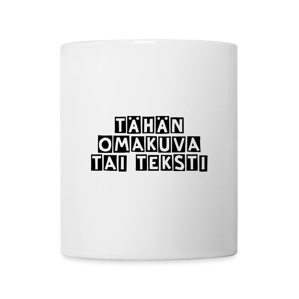 Muki omalla kuvalla - valkoinen