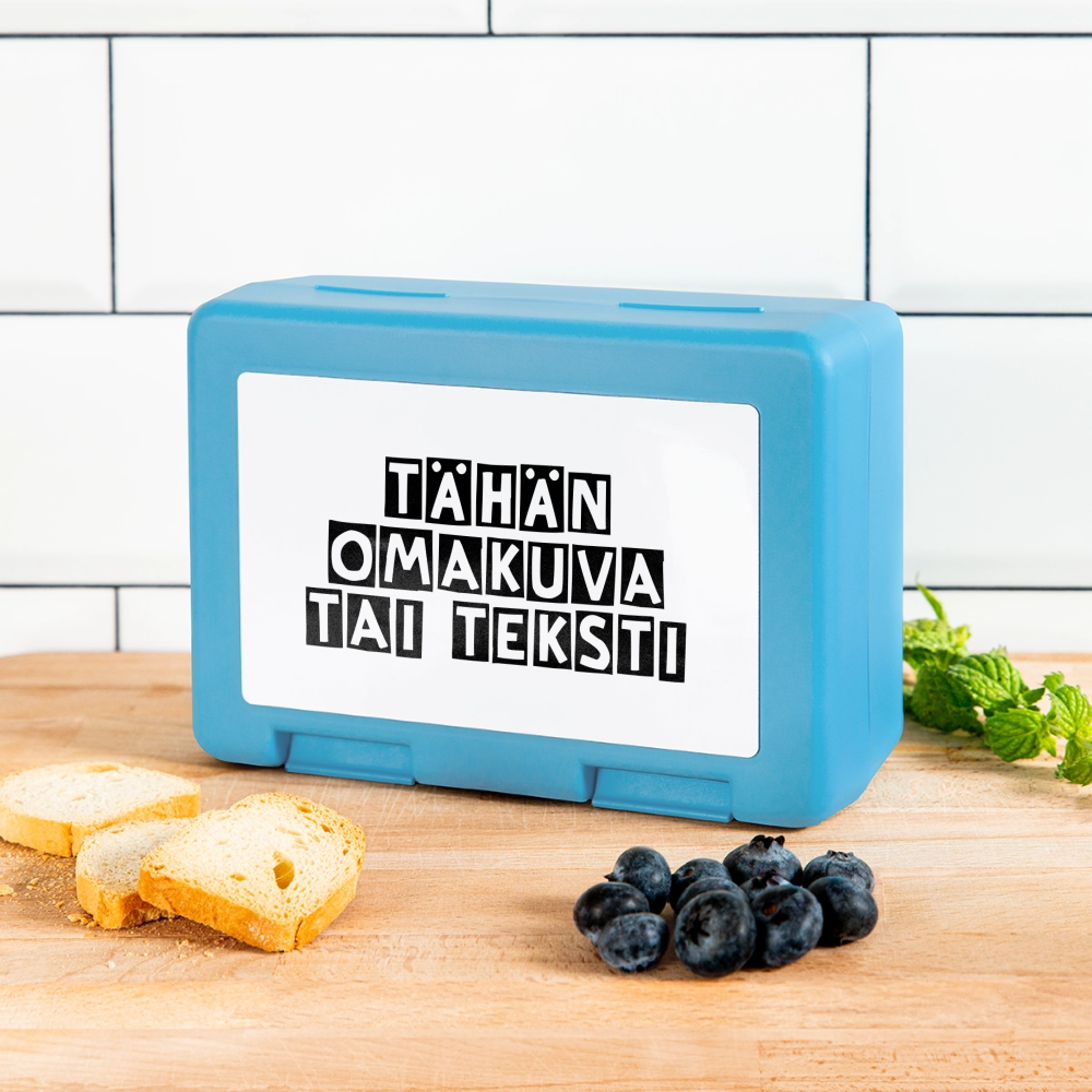 Eväsrasia omalla kuvalla - safiirinsininen