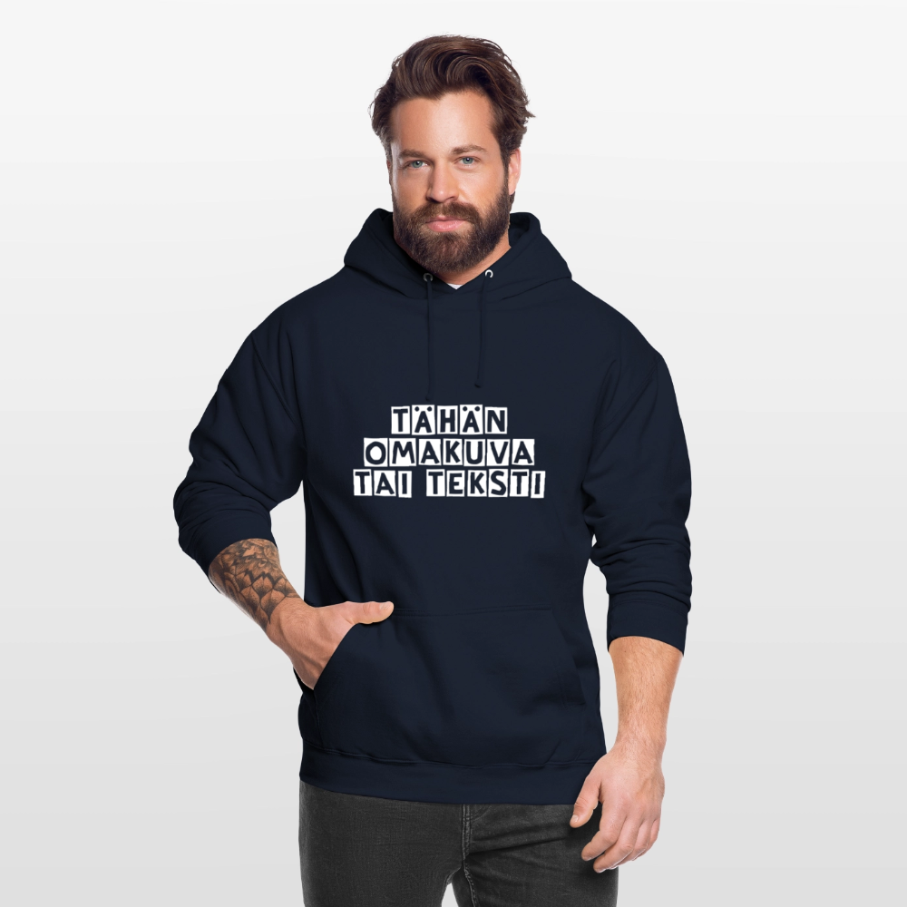 Huppari ”unisex” omalla kuvalla - laivasto