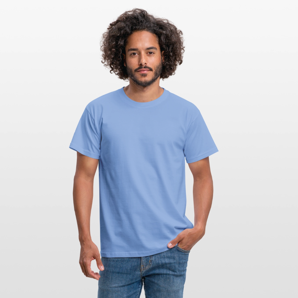 Miesten t-paita omalla kuvalla - carolina blue