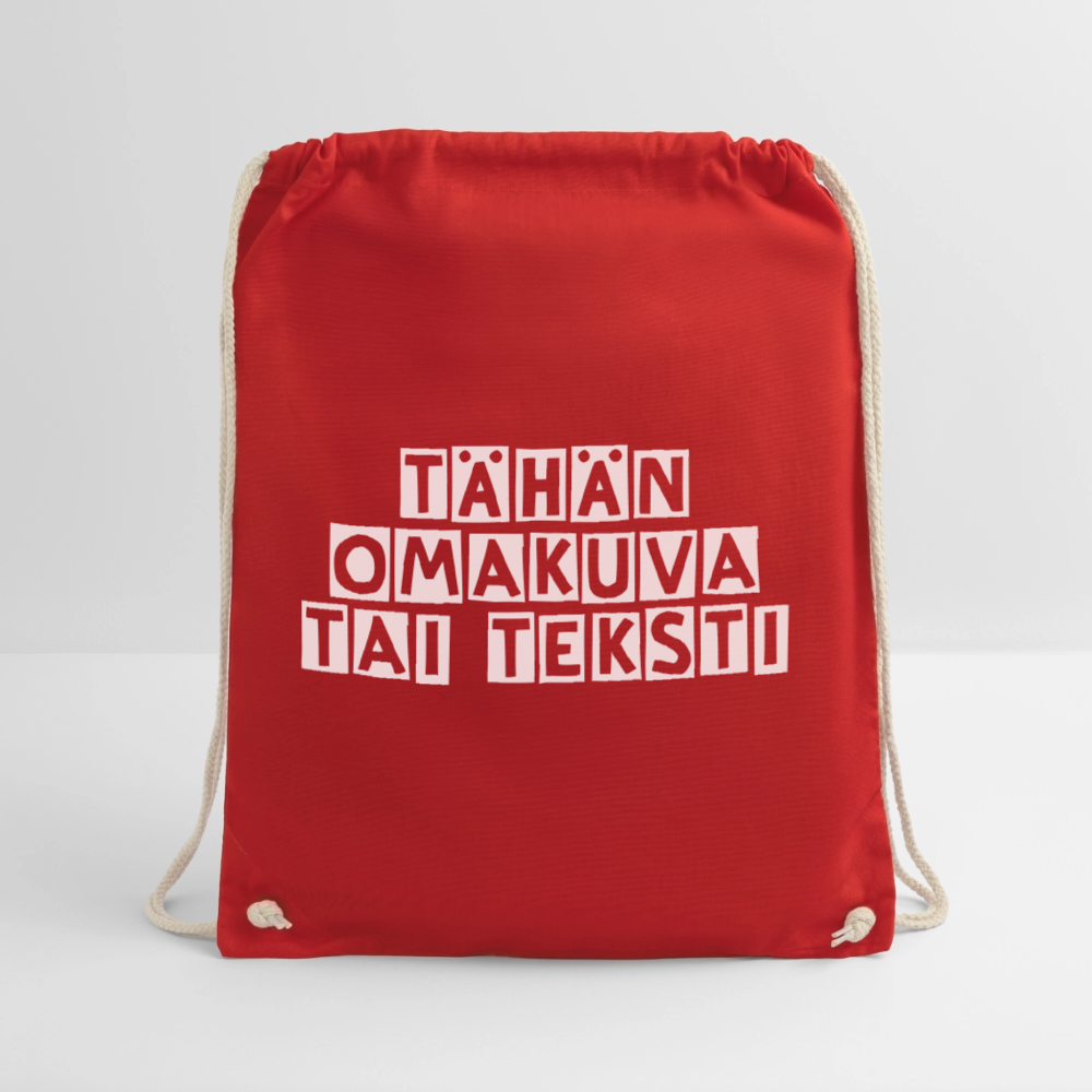 Jumppakassi omalla kuvalla - punainen