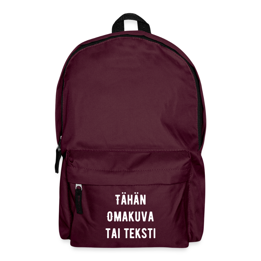 Reppu Omalla kuvalla - viininpunainen