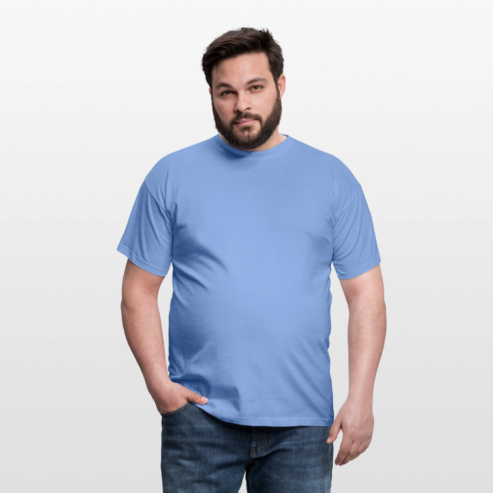 Miesten t-paita omalla kuvalla - carolina blue