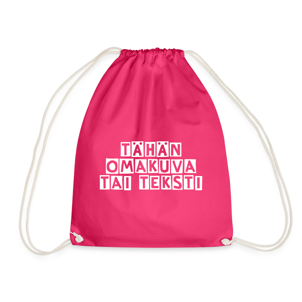 Jumppakassi omalla kuvalla - verenpunainen