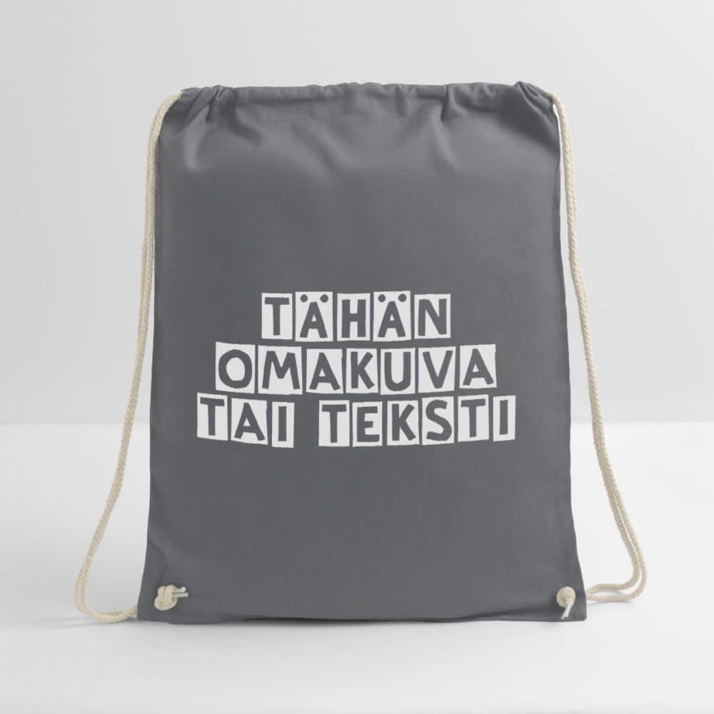 Jumppakassi omalla kuvalla - harmaa