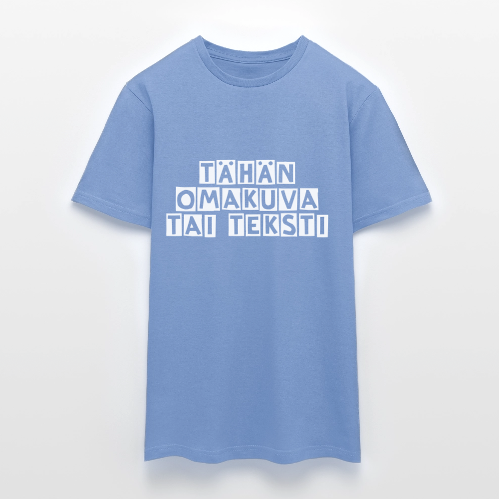 Gildan Miesten t-paita omalla kuvalla - carolina blue
