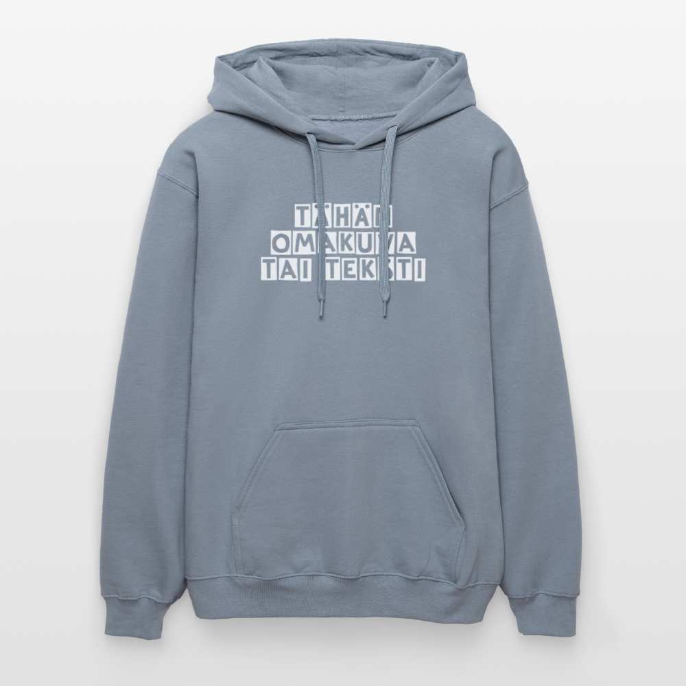 Gildan Unisex Softstyle® Midweight huppari omalla kuvalla - sininen