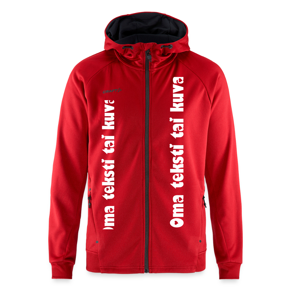 CRAFT ADV Unify hupparitakki omalla kuvalla - punainen